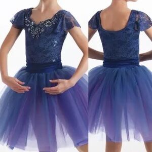Weissman Dance ballet tutu costume blue Little Wonders
15828 MC-Medium child